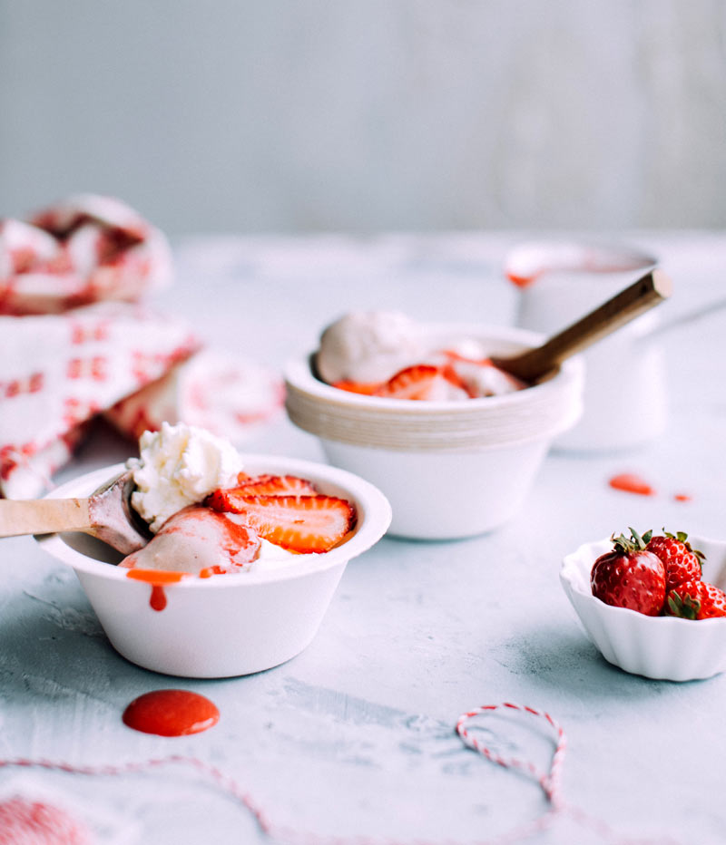 Rezept Erdbeer-Eierlikör-Käse-Dessert